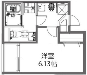 モダンアパートメント高田馬場の物件間取画像